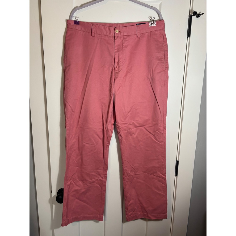Vineyard Vines by Shep & Ian Salmon Pink Club Pants‎ Men's Size 35x30 Cotton